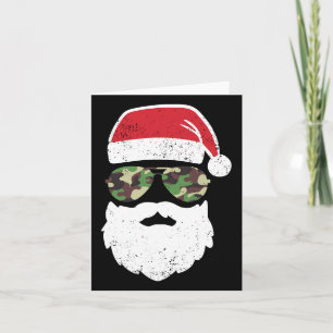 Carte Noël Camo En Juillet Camo Vintage Rétro Christma