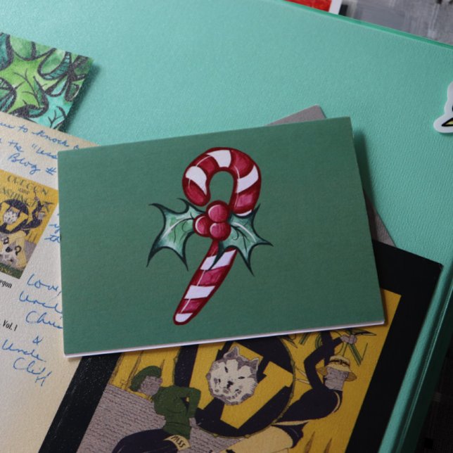 Carte Noël Canne à Sucre  (Créateur téléchargé)