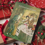 Carte Noël Carol Dickens Scrooge Noël<br><div class="desc">Le merveilleux illustrateur et artiste d'imaginaire britannique Arthur Rackham a fait cette illustration pour une édition de 1915 de "A Christmas Carol" de Charles Dickens. Ici, il a capturé le moment doux-amer quand Scrooge met de côté ses manières de "bah humbug" et arrive inopinément chez son neveu pour le dîner...</div>