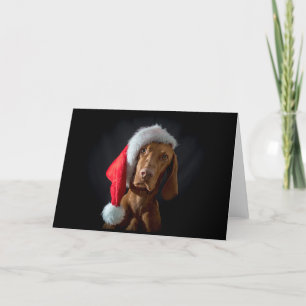 Carte Noël / Carte Noël "Magyar Vizsla"