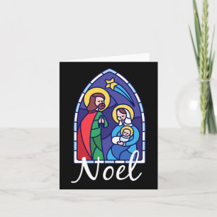 Carte Noel - Christmas Advent Nativité Scène North Star
