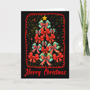 Carte Noël Coquette, Noël branché Cadeau drôle Femme