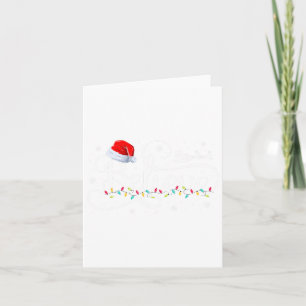 Carte Noël Croire Père Noël Drôle Famille Matchin