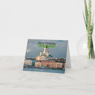 Carte Noël de la cathédrale d'Helsinki