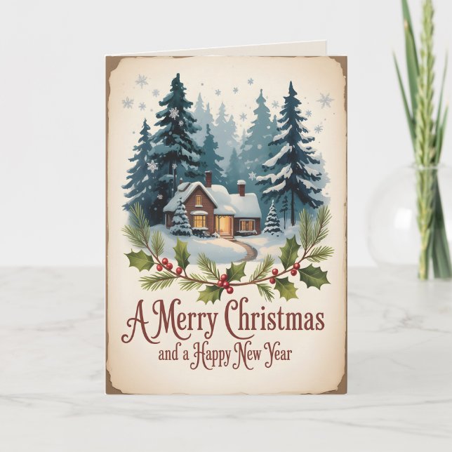 Carte Noël de l'Ancien Monde Christmas 2 (Devant)