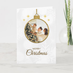 Carte Noël de Noël éclatant