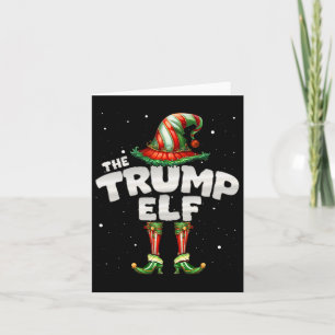Carte Noël du groupe de jumelage des Elfs Trump