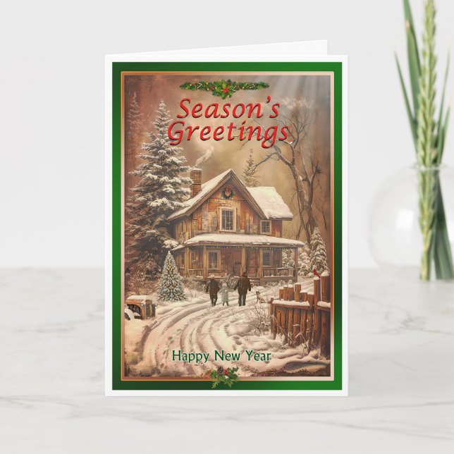 Carte Noël du pays (Devant)