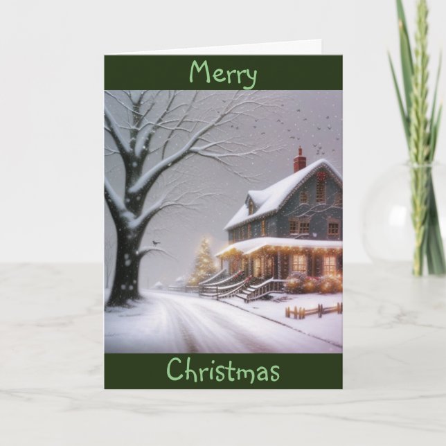 Carte Noël du pays (Devant)