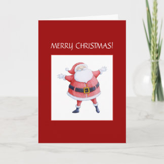 Carte Noël du Père Noël
