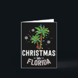 Carte Noël En Floride Pont Les Palmiers Famille Va<br><div class="desc">Noël En Floride Pont Les Palmiers Famille Vacances</div>
