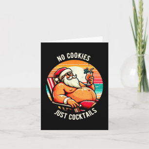 Carte Noël En Juillet Chemise Pas De Cookies Sentit Sant