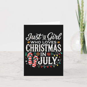 Carte Noël En Juillet Filles Chemises Funny Summer Beach