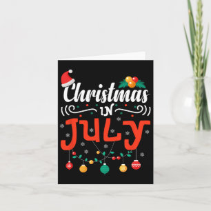Carte Noël En Juillet Noël Hommes Fêtes Femmes
