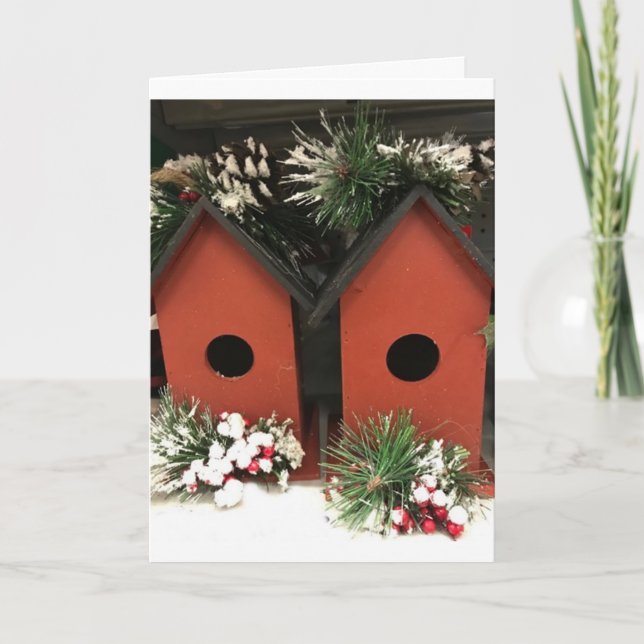 CARTE NOËL EST DANS L'AIR ET LES SOUHAITS SONT EN ROUTE (Devant)