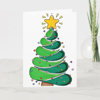 Carte Noël Fantaisiste