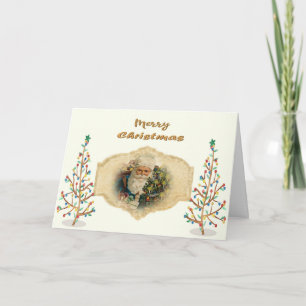 Carte Noël militaire pour le mari Conception victorienne