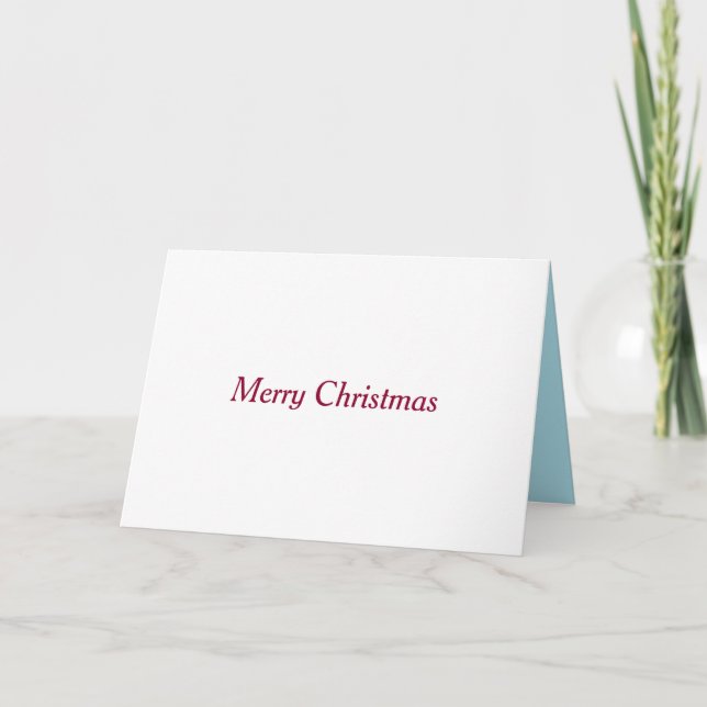 Carte Noël / Nouvel An (Devant)