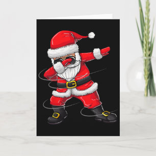 Carte Noël Pour Les Enfants Dabbing Père Noël Boy Girl X