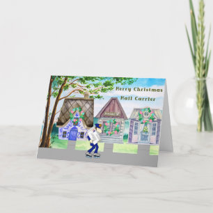 Carte Noël pour votre transporteur de courrier Style Sud