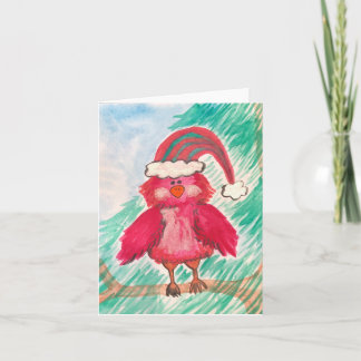 Carte Noel Redbird