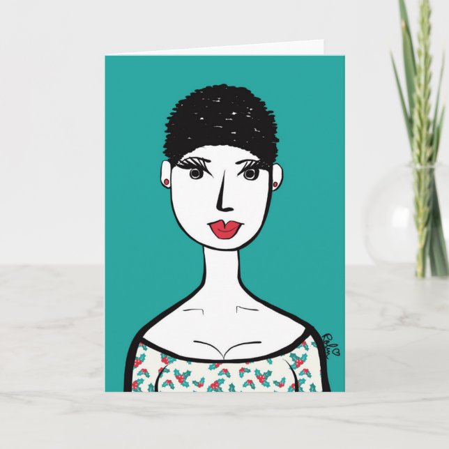 Carte Noël saint (Devant)