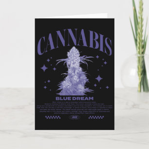 Carte Noël Sativa Hybride Souche Blue Dream 