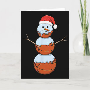 Carte Noël Sketll Shirt Snowman Sketll Noël