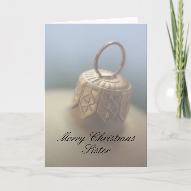 Carte Noël Soeur Merry (Devant)