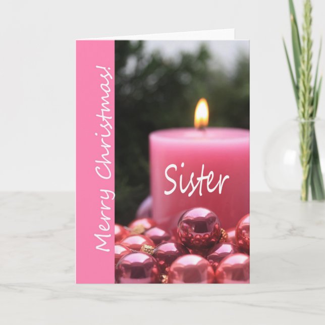 Carte Noël Soeur Merry (Devant)