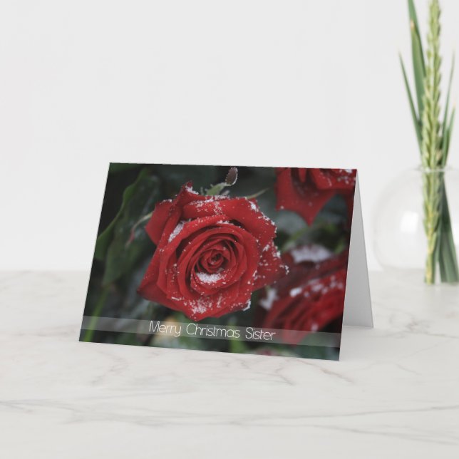 Carte Noël Soeur Merry (Devant)