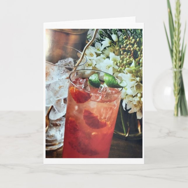 CARTE NOËL SOUHAITE À LA FAMILLE, AMIS ET BONHEUR (Devant)