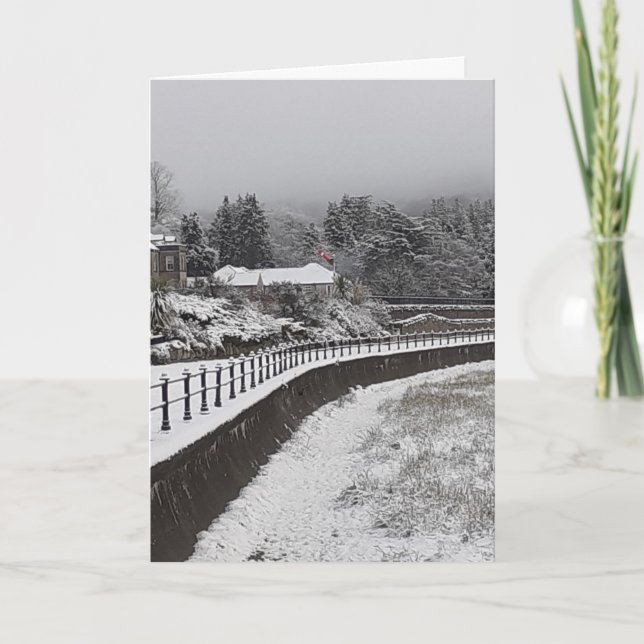 Carte Noël sur la Promenade (Devant)