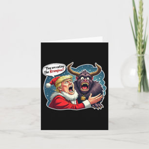 Carte Noël Trump Père Noël Ils Mangent Le Kr