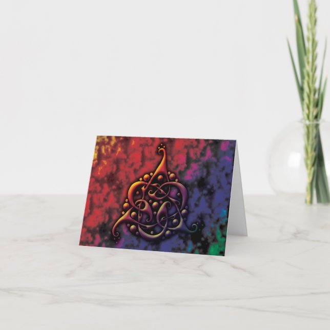 Carte Noeud celtique TriLink (Devant)