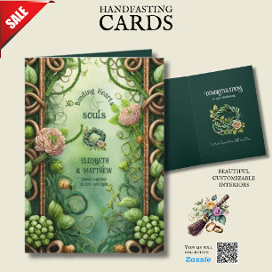 CARTE NOEUDS CELTIQUES IRLANDAIS PERSONNALISÉS