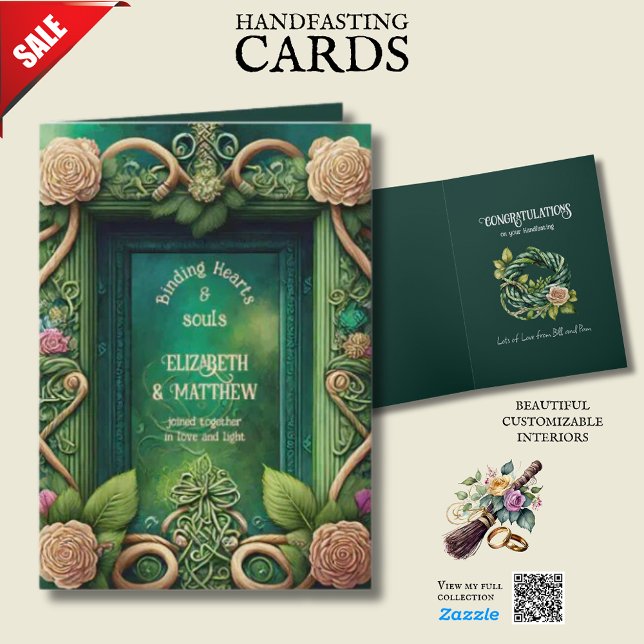 CARTE NOEUDS CELTIQUES IRLANDAIS PERSONNALISÉS (Créateur téléchargé)