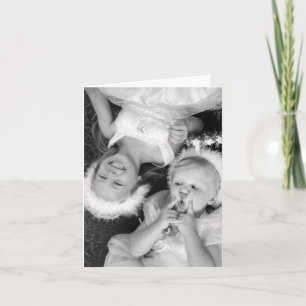 Carte Noir et blanc, Deux filles qui rient