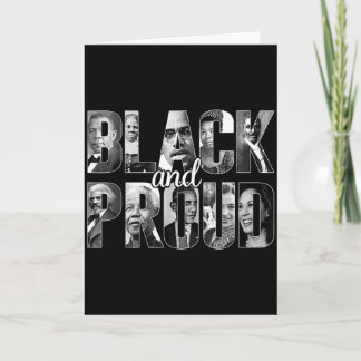 Carte Noir et fiers Mois de l'histoire des Noirs 365 Noi
