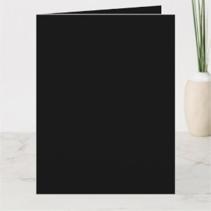 Carte Noir Personnalisé graduation personnalisée
