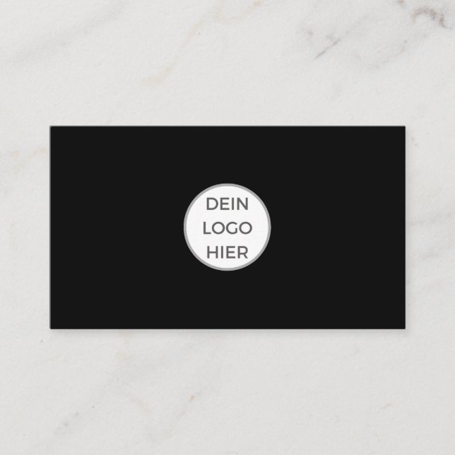 Carte noire (Devant)