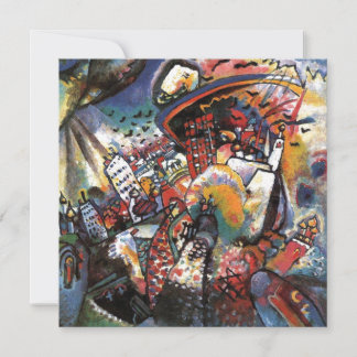 Carte noire Abstraite Kandinsky Moscow I Cityscape