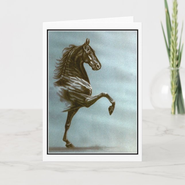 Carte noire de Saddlebred (Devant)
