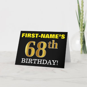 Carte Noire, Imitation Or "68e anniversaire"