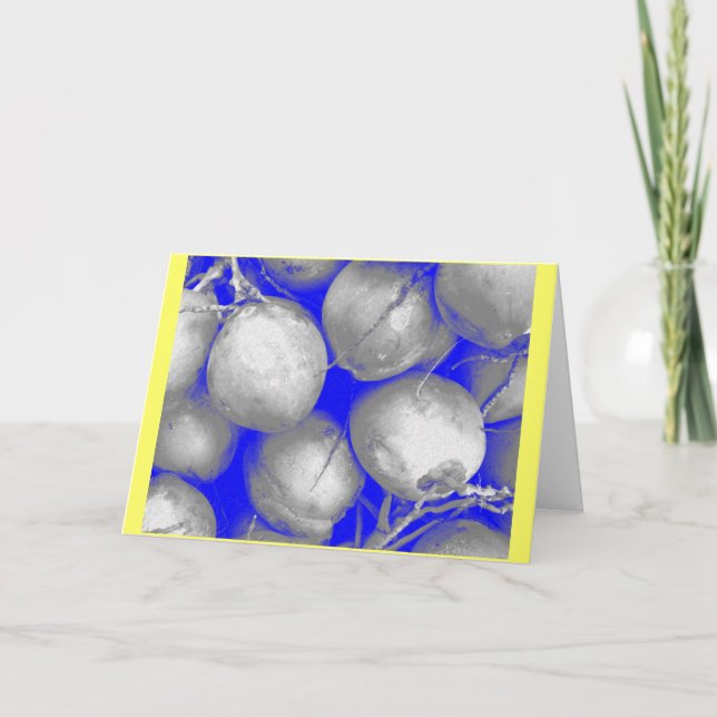 Carte "noix de coco" (Devant)