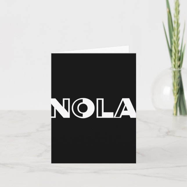 Carte Nola New Orleans Tee Shirt  (Devant)
