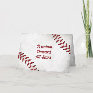 Carte Nom de l'équipe personnalisée Anniversaire Grand G