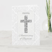 Nom personnalisé Anniversaire Baptême Bénédictions