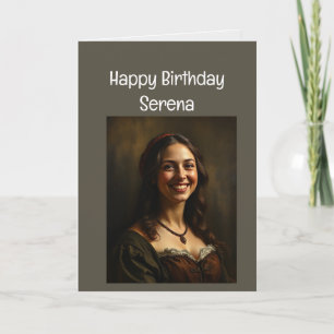 Carte Nom personnalisé Funny Anniversaire Besoin d'un no