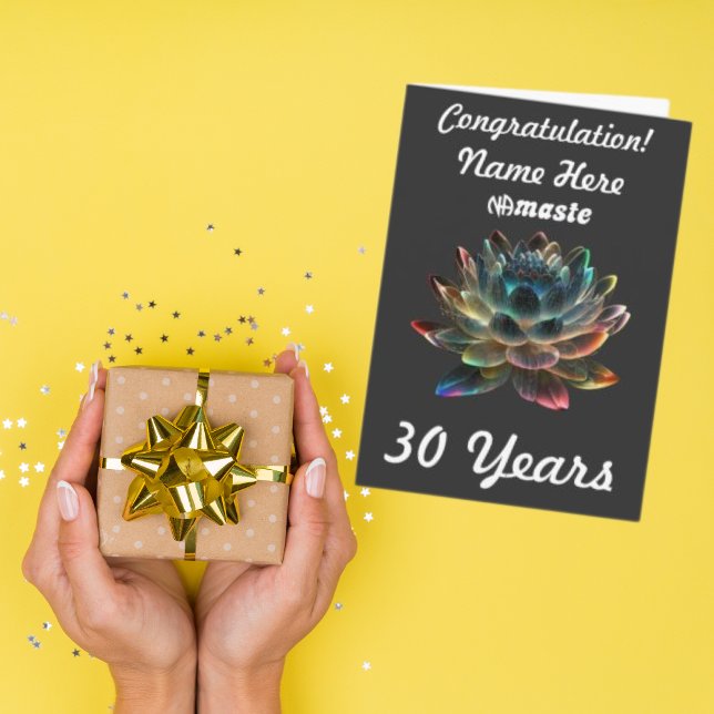 Carte Nom personnalisé/jalon NABonjour Narcotiques Anony (Créateur téléchargé)